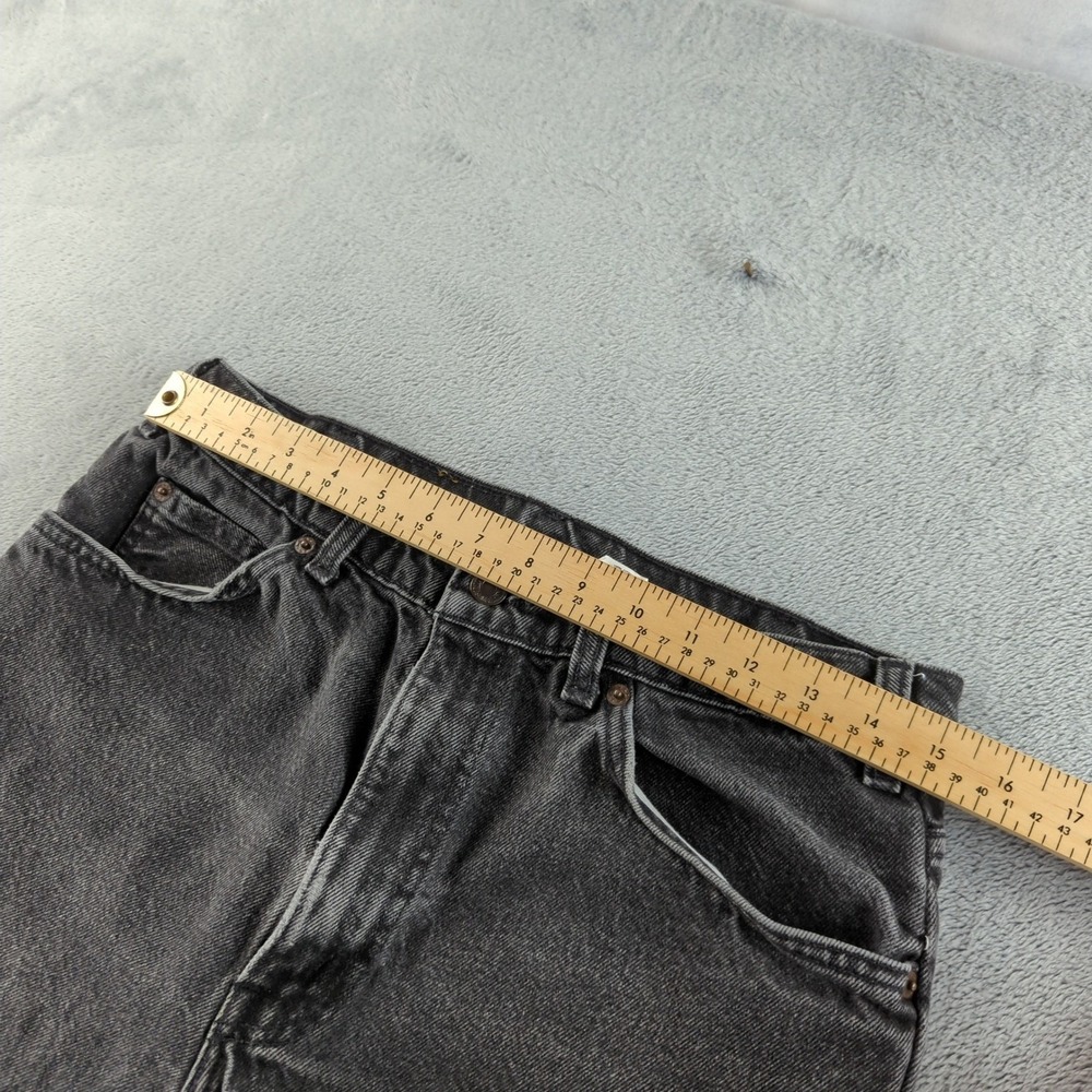 Vintage Levis Jeans Mens 34 (Fits 30x32) Black Faded 619 Relaxed Straight Canada - Picture 8 of 13